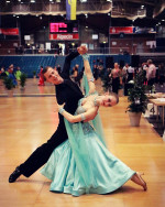 Tanzpaarbild von Joscha & Lea