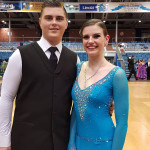 Tanzpaarbild von Wiebke & Lucas
